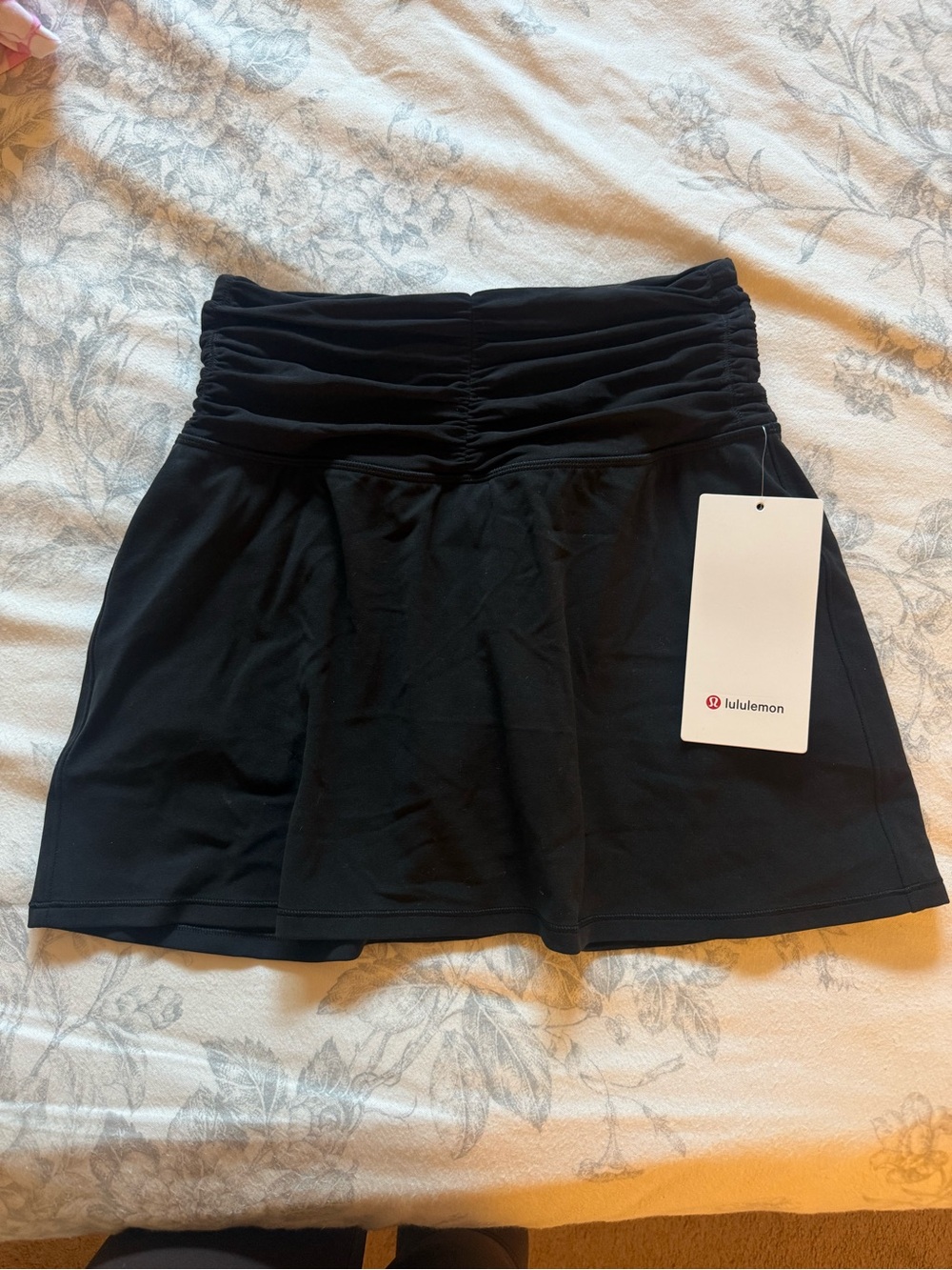 lululemon athletica Black Athletic Mini Skirt